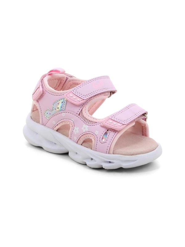 סנדלים עם רצועות וולקרו לילדות
