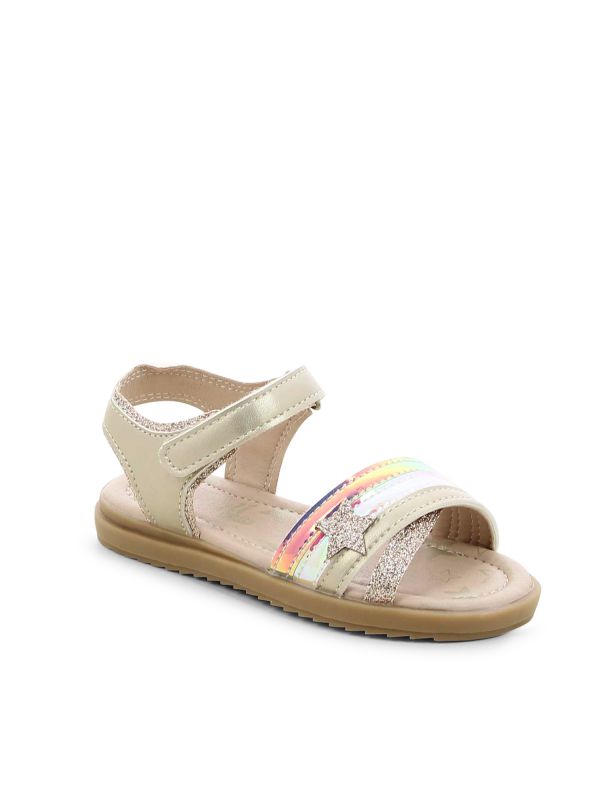 סנדלי ריינבו מנצנצים לילדות