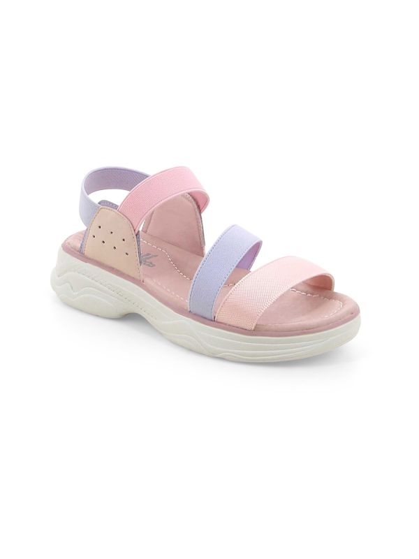 סנדלי רצועות מנצנצות לילדות