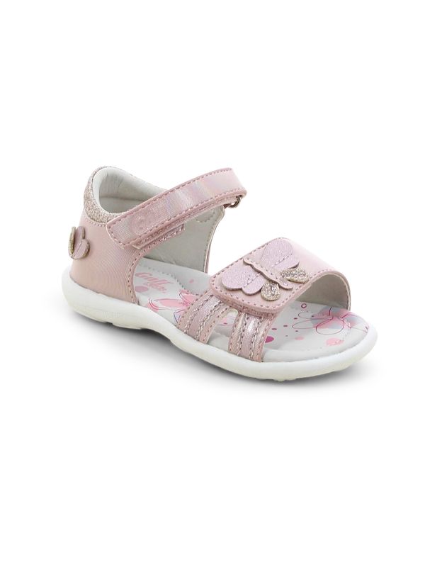 סנדלי ילדות דוגמת פרפר