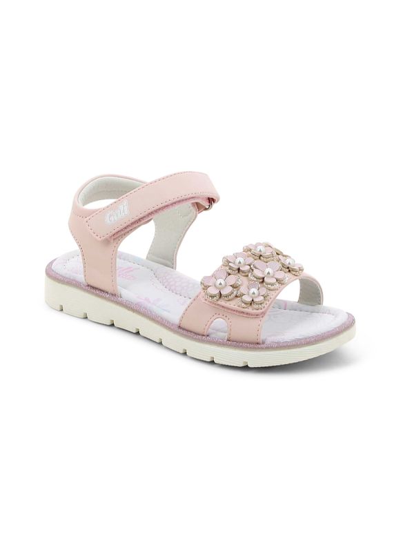 סנדלי ילדות דוגמת פרחים