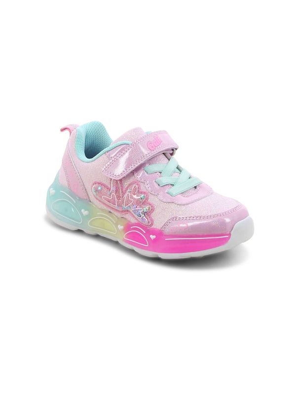 נעלי ספורט עם אורות בעיצוב צבעוני